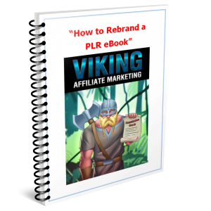 how to rebrand a plr ebook